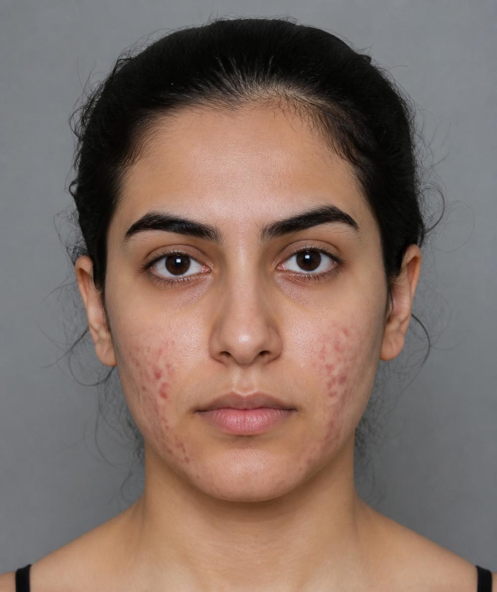 Before treatment — Acne Treatment