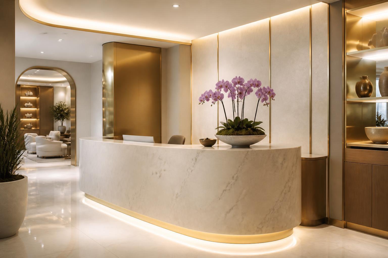 Reception & waiting lounge