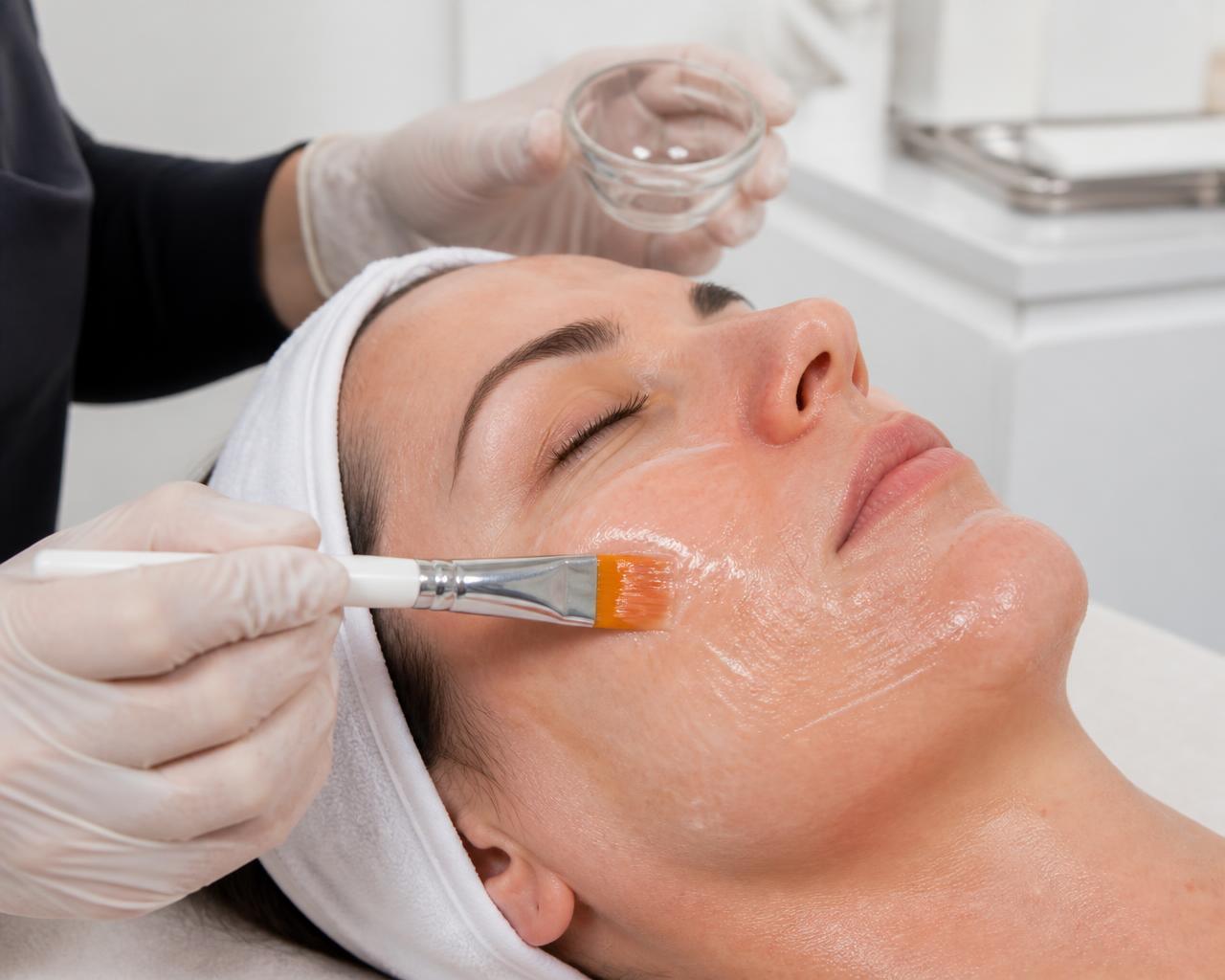 Chemical Peel result at New Me Clinic