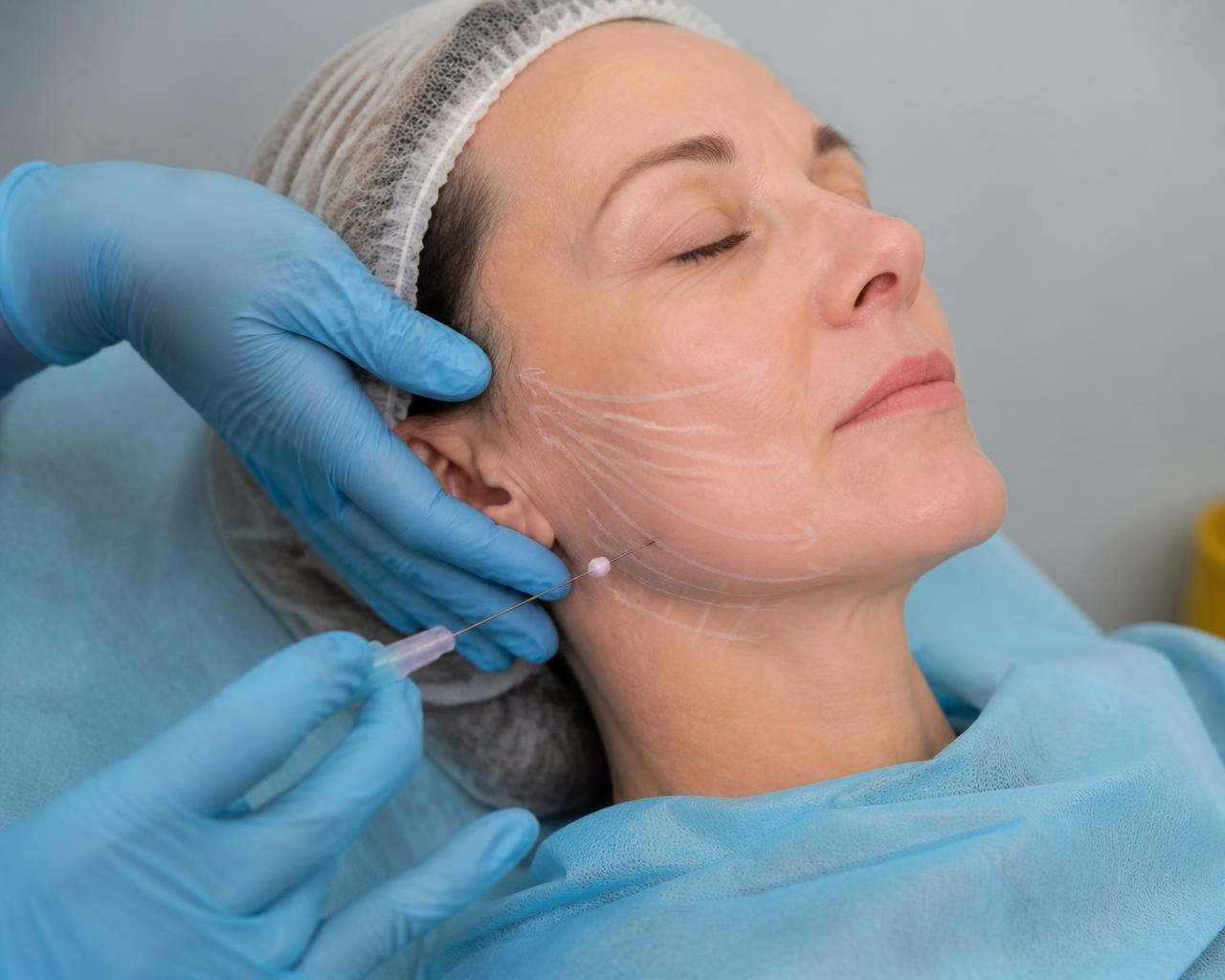 Thread Lift treatment at New Me Clinic